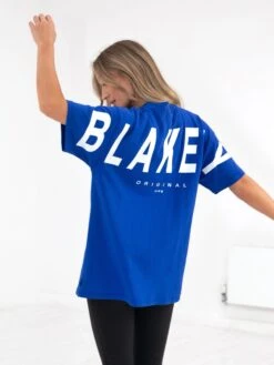 Isabel Oversized T-Shirt - Cobalt Blue 13 Isabel Oversized T-Shirt - Cobalt Blue -Cheap Clothing Store 196IW BLUED 4