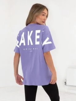 Isabel Oversized T-Shirt - Violet -Cheap Clothing Store 196IW VIOLETD 4