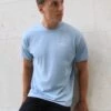 Universal Relaxed T-Shirt - Ice Blue -Cheap Clothing Store 197BLLightBlue04D1
