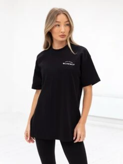 Arched Active Studios Oversized T-Shirt - Black -Cheap Clothing Store 197c Black 01D