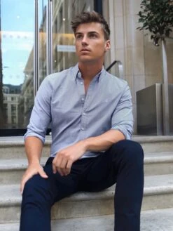 Lisbon Shirt - Grey 11 Lisbon Shirt - Grey -Cheap Clothing Store 1986GREYD 3