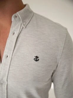 Arlo Soft Stretch Shirt - Grey 11 Arlo Soft Stretch Shirt - Grey -Cheap Clothing Store 2002Grey 01D