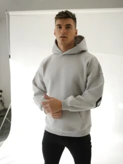 Idris Oversized Hoodie - Stone -Cheap Clothing Store 2011MSTONED