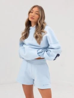 Isabel Oversized Hoodie - Powder Blue -Cheap Clothing Store 2011WPowderBlue 04D