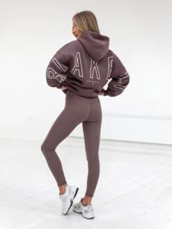 Outline Isabel Oversized Hoodie - Mauve Brown -Cheap Clothing Store 20120LightBrown 08D