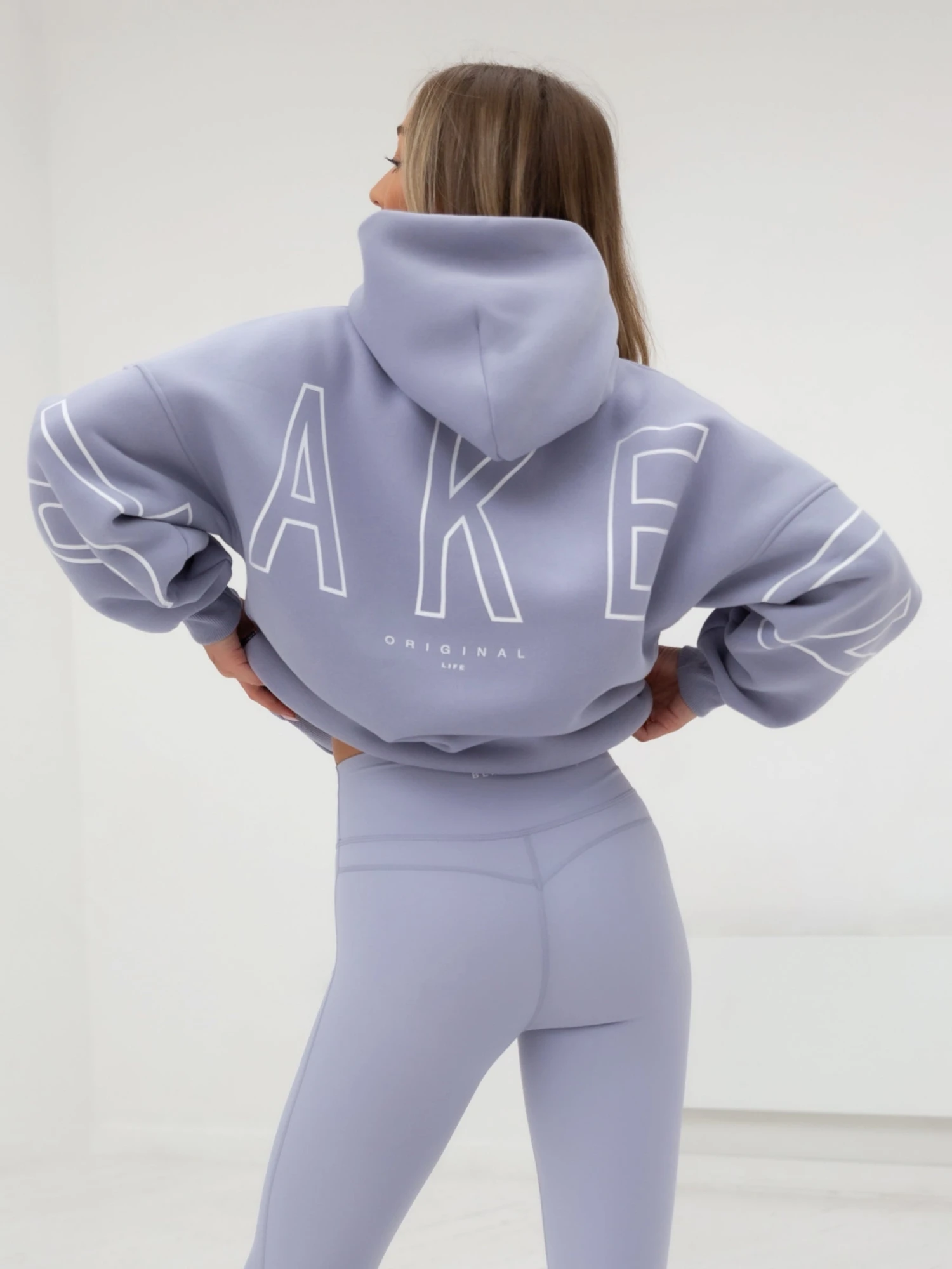 Outline Isabel Oversized Hoodie - Light Violet 7 Outline Isabel Oversized Hoodie - Light Violet - Image 5