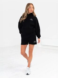 Italia Oversized Hoodie - Black -Cheap Clothing Store 201BWBlack 01D