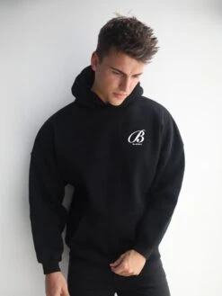 Vita Relaxed Hoodie - Black -Cheap Clothing Store 201IMBlack 02D