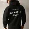 Italia Relaxed Hoodie - Black -Cheap Clothing Store 201MBBlack LeadD