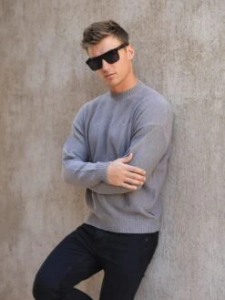 Huxley Knit Jumper - Sand 11 Huxley Knit Jumper - Sand -Cheap Clothing Store 2025Sand 05D