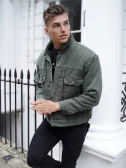 Rapha Denim Jacket - Green -Cheap Clothing Store 2029RAPHAJACKETGREEND 1