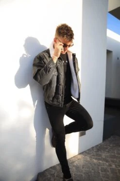 Raleigh Denim Jacket - Grey -Cheap Clothing Store 2030Grey1