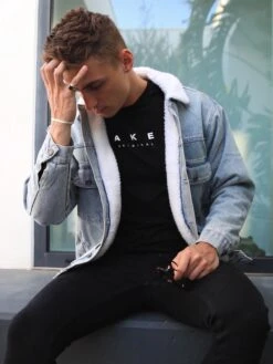 Raleigh Denim Jacket - Light Blue -Cheap Clothing Store 2030LightBlue3D