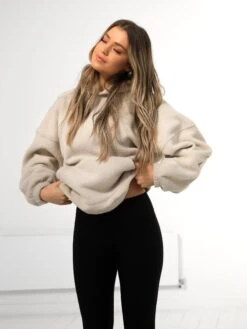 Borg Isabel Oversized Hoodie - Tan 15 Borg Isabel Oversized Hoodie - Tan -Cheap Clothing Store 2035Tan 03D