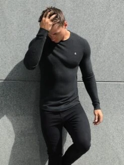 Mason Knit Jumper - Charcoal -Cheap Clothing Store 2041ACharcoal01D