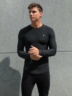 Mason Knit Jumper - Charcoal -Cheap Clothing Store 2041ACharcoal05D