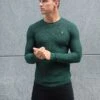 Mason Knit Jumper - Dark Green -Cheap Clothing Store 2041AGreen04D