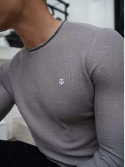 Mason Knit Jumper - Grey -Cheap Clothing Store 2041GreyD 2