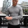 Yardley Knit Jumper - Grey -Cheap Clothing Store 2042greyleadD