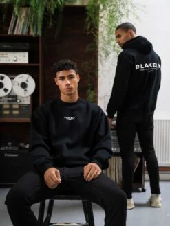 Statement Relaxed Jumper - Black 12 Statement Relaxed Jumper - Black -Cheap Clothing Store 2045TBlack05D