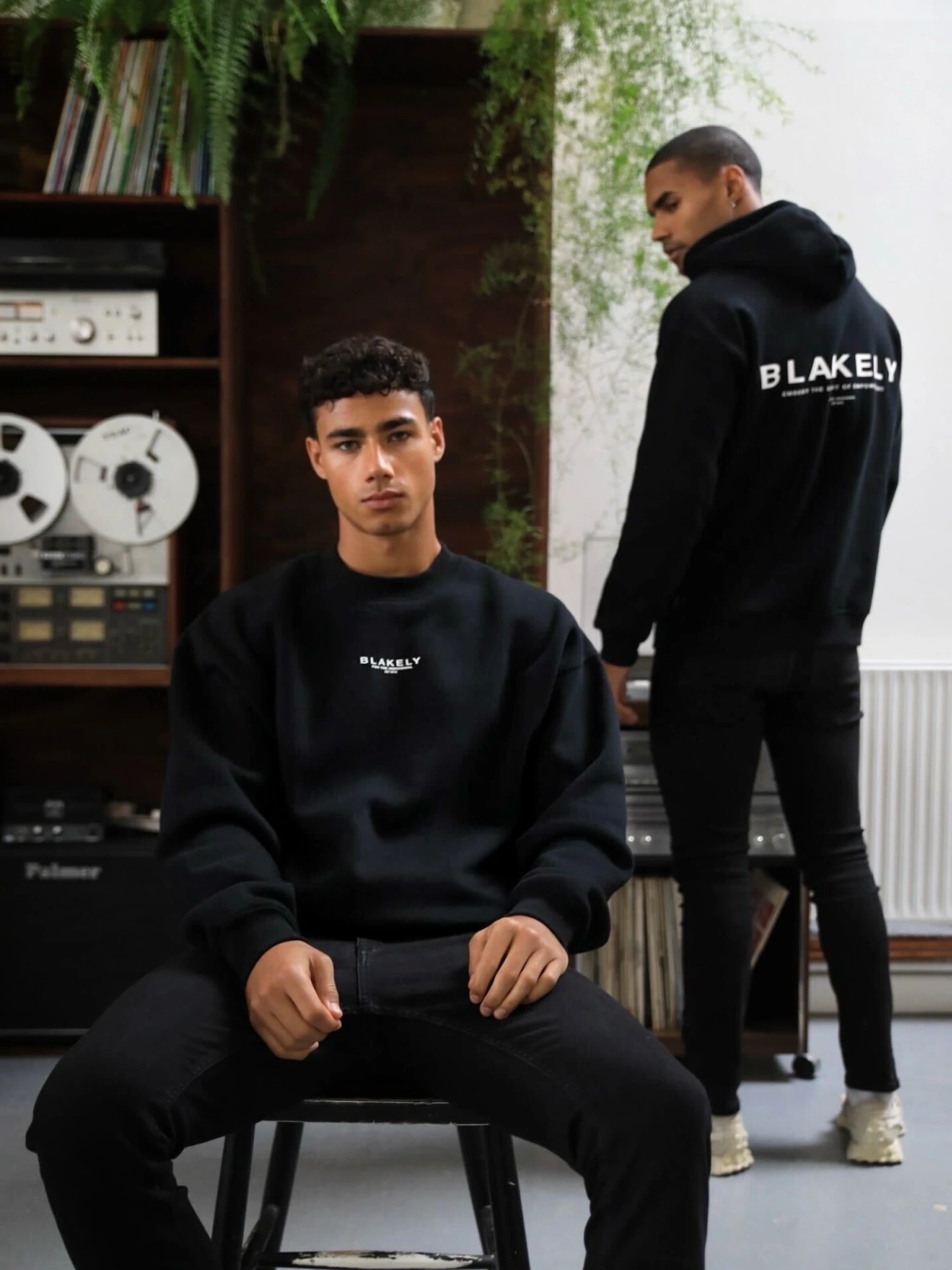 Statement Relaxed Jumper - Black 7 Statement Relaxed Jumper - Black - Image 5