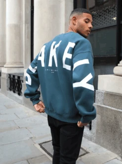 Idris Oversized Jumper - Teal Green -Cheap Clothing Store 2046A TEAL 03