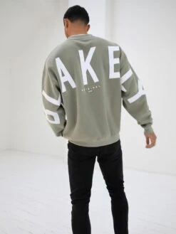 Idris Oversized Jumper - Olive -Cheap Clothing Store 2046BoliveD 3