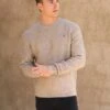 Burford Knit Jumper - Light Brown -Cheap Clothing Store 2075 LIGHTBROWN NEWLEAD