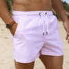 Striped Swim Shorts - Pink -Cheap Clothing Store 215CitiesGreen4