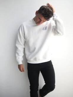 Vita Relaxed Jumper - Flat White -Cheap Clothing Store 216IMFlatwhite 06D