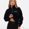 Ultimate 1/4 Zip Jumper - Black -Cheap Clothing Store 218GBLACK 03LEADDcopy