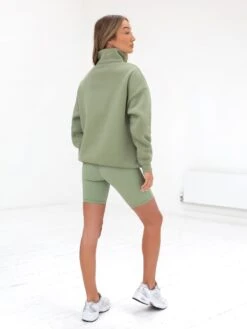 Ultimate 1/4 Zip Jumper - Pistachio 13 Ultimate 1/4 Zip Jumper - Pistachio -Cheap Clothing Store 218GPistachio 06D