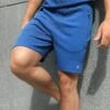Toulon Textured Shorts - Blue -Cheap Clothing Store 2210BLUELEADD