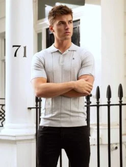 Finsbury Polo - Marl White