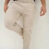 Kingsley Slim Fit Tailored Chinos - Beige -Cheap Clothing Store 2214KingsleyBeige1D