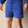 Italia Relaxed Jogger Shorts - Cobalt Blue