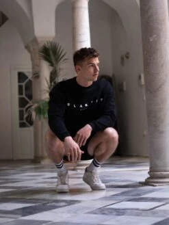 Evolved Jumper - Black -Cheap Clothing Store 2220BLACKD