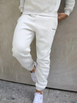 Series Relaxed Sweatpants - Marl White -Cheap Clothing Store 223AMMarlWhite 05D