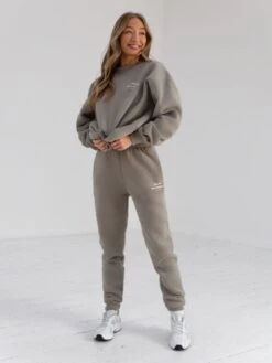 Italia Sweatpants - Stone Grey -Cheap Clothing Store 224BWGrey 02D