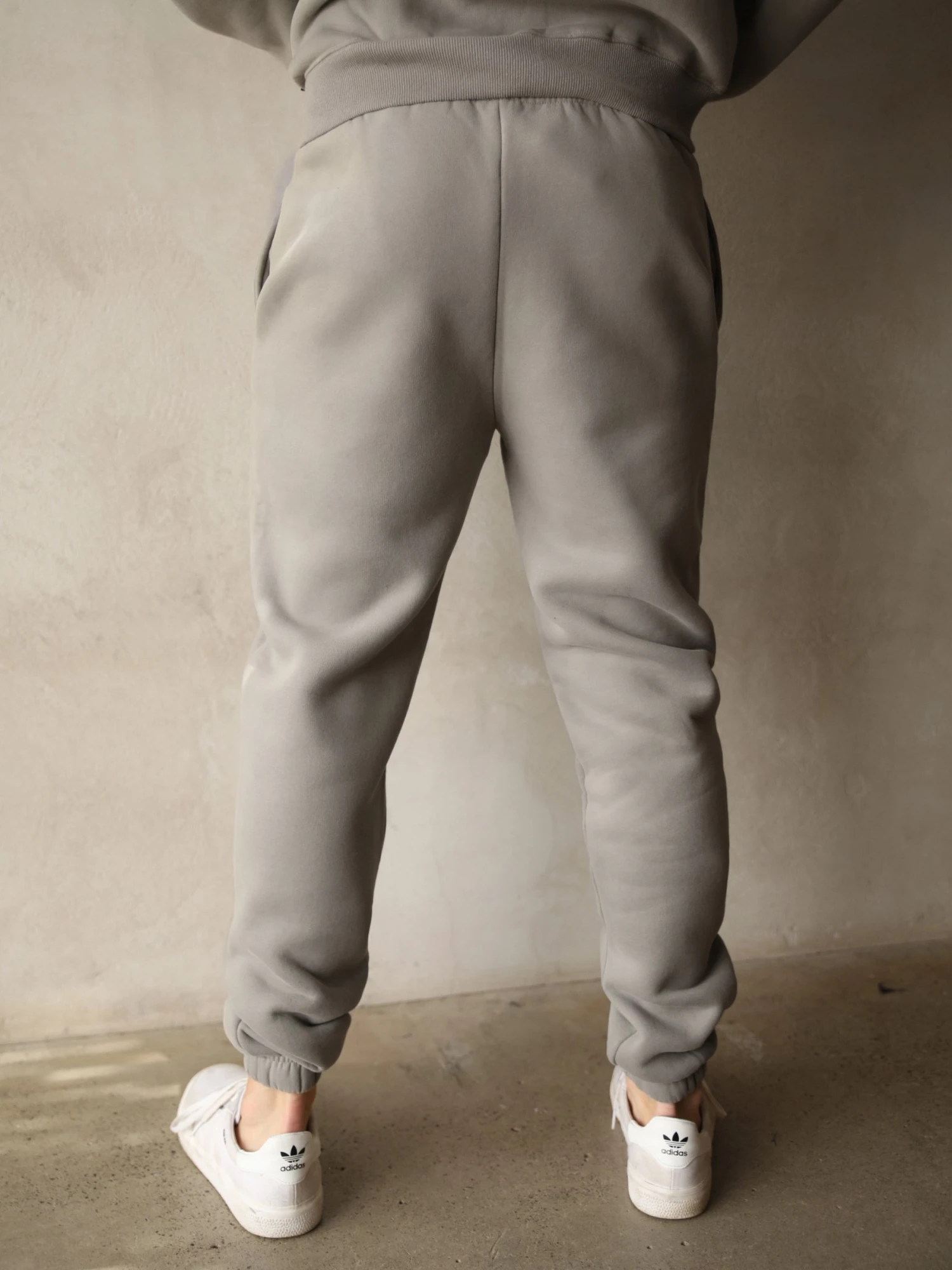 Italia Relaxed Sweatpants - Stone Grey 7 Italia Relaxed Sweatpants - Stone Grey - Image 5
