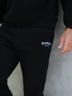 Varsity Relaxed Sweatpants - Black -Cheap Clothing Store 224VARBlackD 1