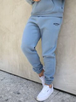 Varsity Relaxed Sweatpants - Blue -Cheap Clothing Store 224VARBlueD