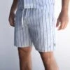 Assisi Stripe Shorts - Blue 2 Assisi Stripe Shorts - Blue -Cheap Clothing Store 2289Blue 04LEADD