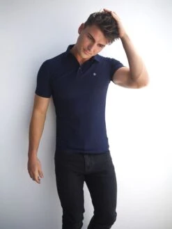 Franco Polo Shirt - Navy -Cheap Clothing Store 2295Navy 01D