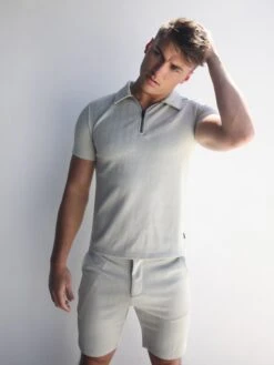 Positano Polo Shirt - Light Green -Cheap Clothing Store 2346GREEND