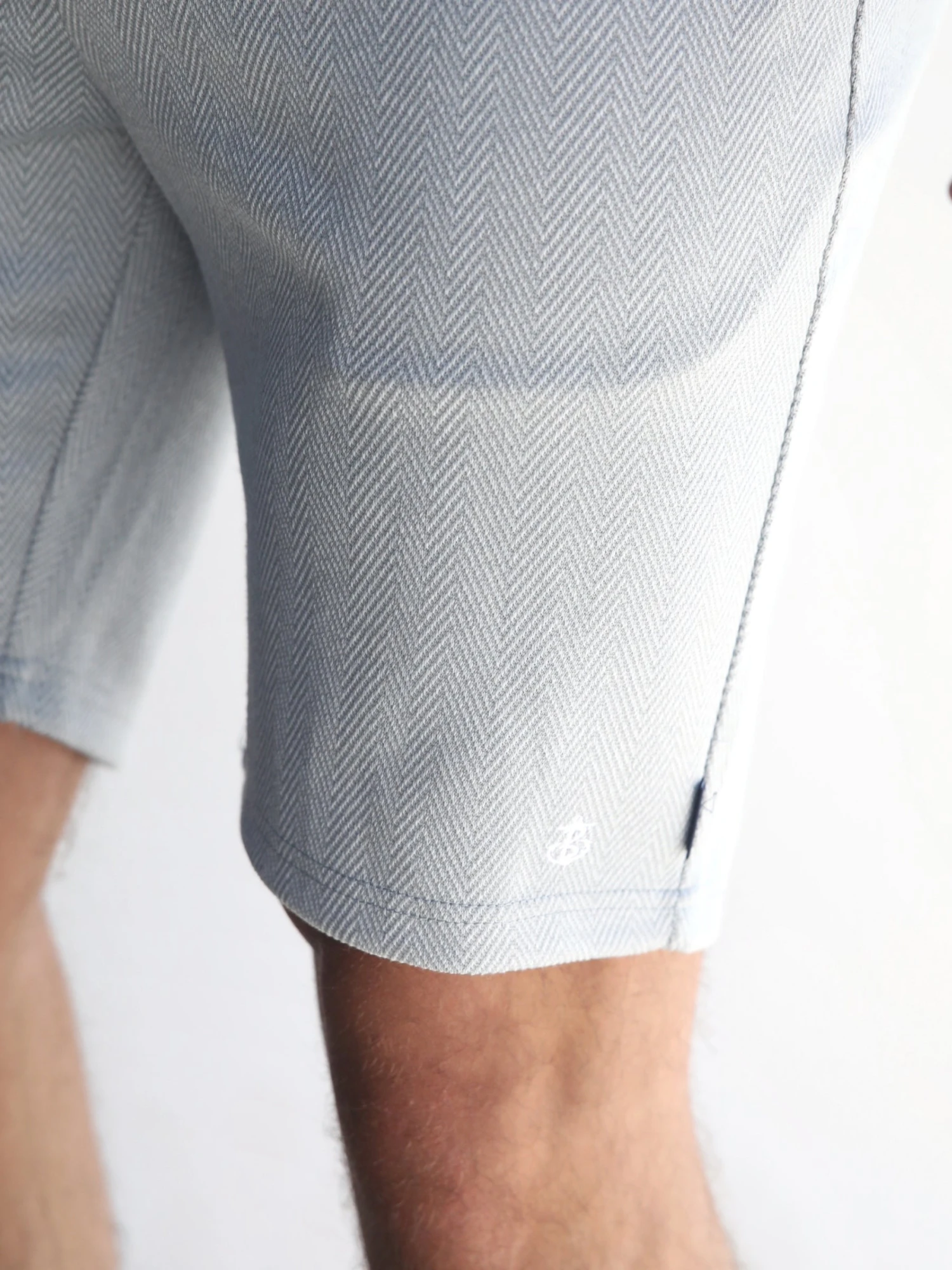 Positano Shorts - Light Grey 4 Positano Shorts - Light Grey - Image 2