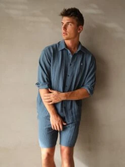 Salvatore Shorts - Blue -Cheap Clothing Store 2386Blue 01D