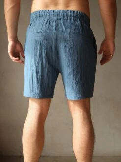 Salvatore Shorts - Blue -Cheap Clothing Store 2386Blue 02D