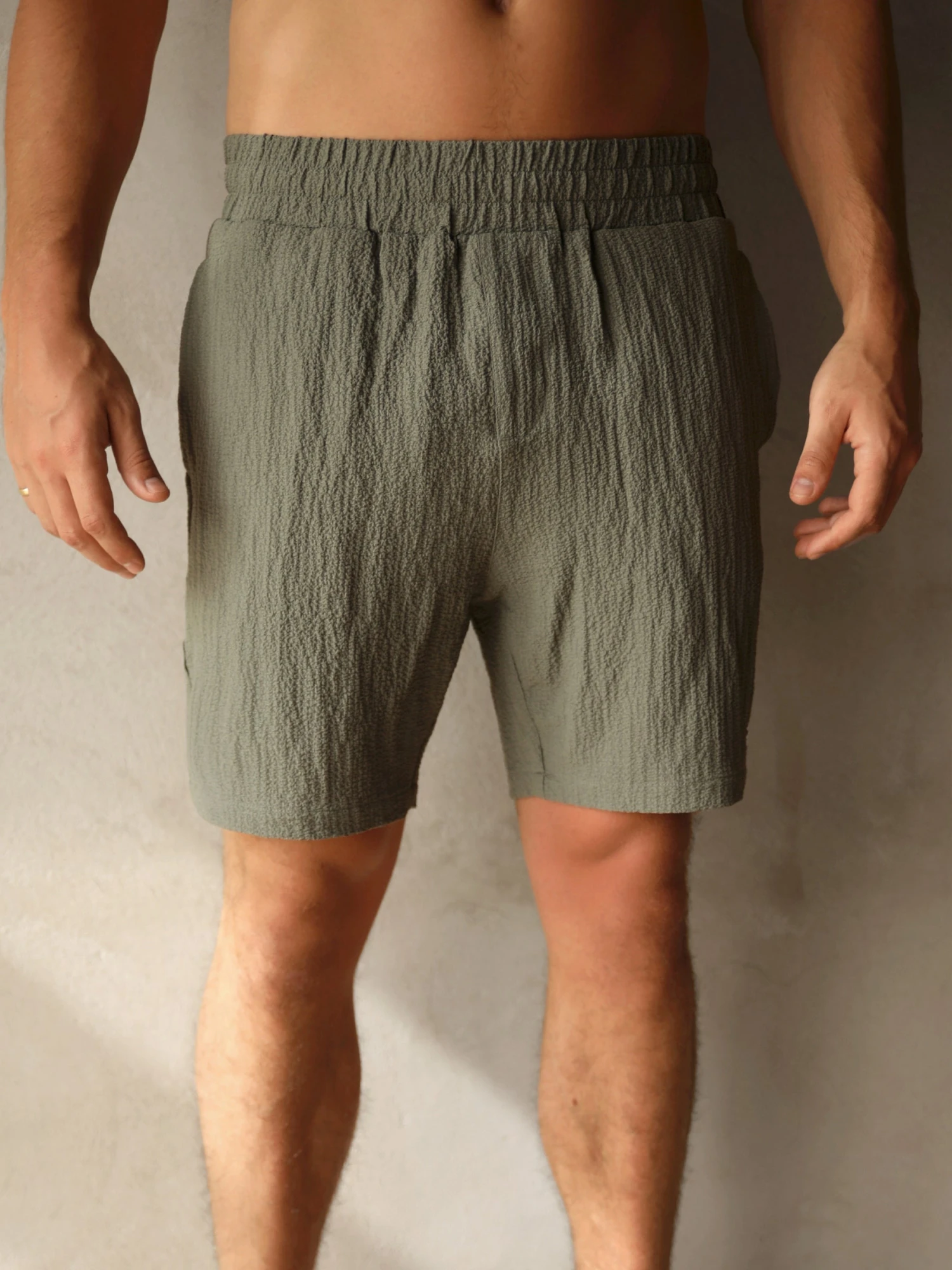 Salvatore Shorts - Khaki 3 Salvatore Shorts - Khaki
