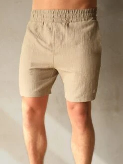 Salvatore Shorts - Tan -Cheap Clothing Store 2386Sand 03D